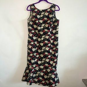 New York & Company Sleeveless Floral Dress